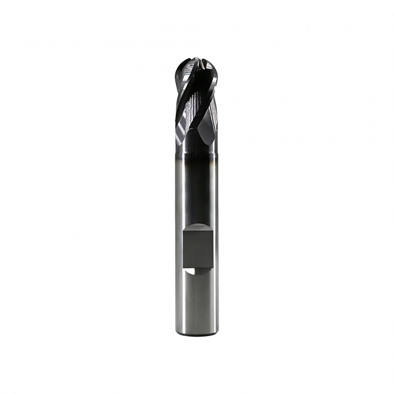 4 Flute Ball Nose End Mill for Titanium Alloy